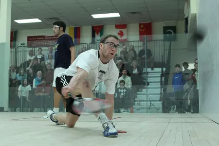Men's Squash Team Beats George Washington, Topped By Dartmouth Image