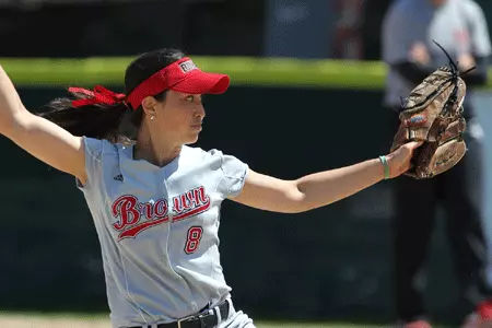 Brown Softball Earns Split During First Day of UMBC Spring Classic Image