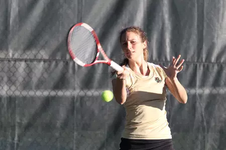 #37 Women's Tennis Defeats UMass (7-0) and URI (5-0) Image