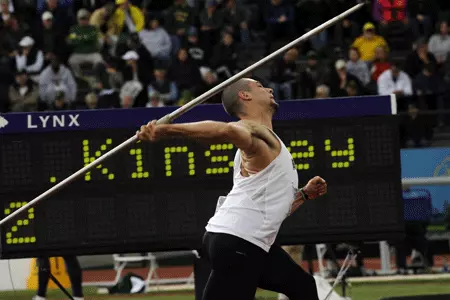 Track Competes in Day One of Heptagonal Championships Image