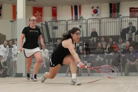 #11 Women's Squash Cruises To 6-3 Win Over #10 Williams Image