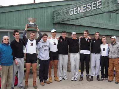 Brown Varsity Boats Defend Titles at Head of the Genesee Image