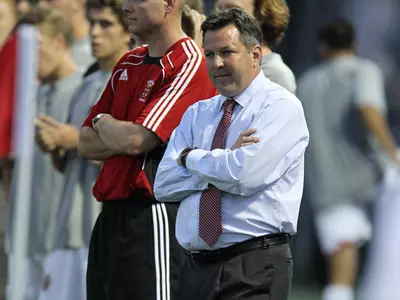 Video Interview with Brown Soccer Coach Pat Laughlin Image