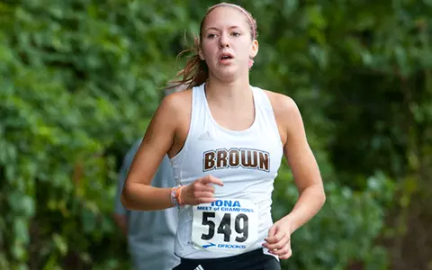 Women's Cross County Team Competes at New England Championship Image