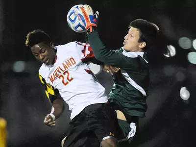 #15 Brown Falls To #2 Maryland, 2-1, In NCAA Second Round Image