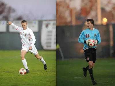 Sam Kernan-Schloss & Dylan Remick Earn First Team Capital One Academic All-District Honors Image