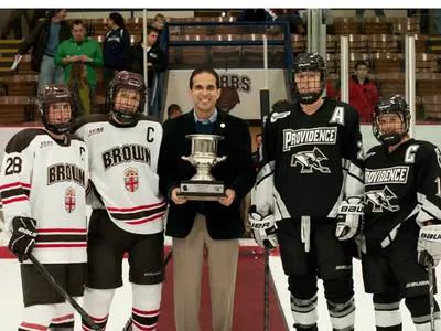 Brown Fights Back from a 2-0 Deficit to Tie Providence College in the 18th Annual Mayor's Cup Image
