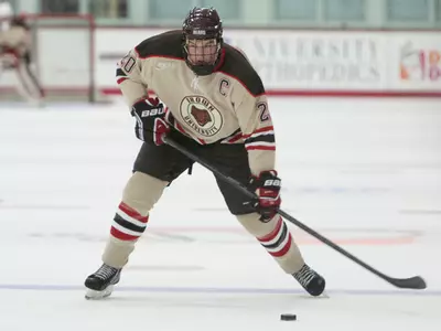 Feature: Men's Hockey Captain Dennis Robertson '14 Image