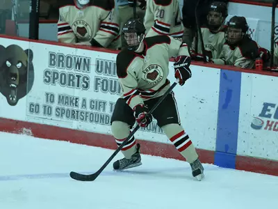 Bears Erupt for Season High Seven Goals in 7-2 Win over AIC; Prescott Scores Twice, while Pfeil Notches a Goal and Three Assists Image