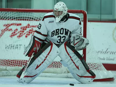 Borelli Makes Career-High 34 Saves as Men's Hockey Plays to 2-2 Draw with RPI Image
