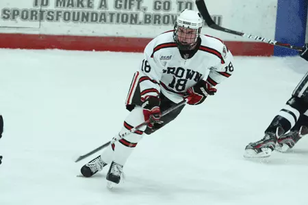 Pair of Princeton Goals in Final 1:50 Erase 2-0 Brown Lead, as Teams Play to 2-2 Draw Image