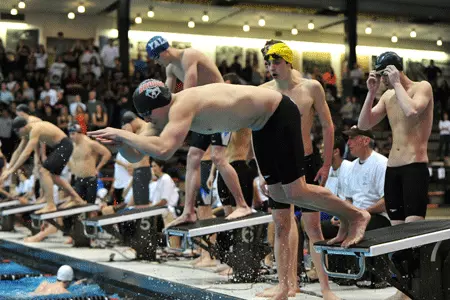 Glenn & Strausser Finish 1-2 in 100 Butterfly at Ivy League Championships Image