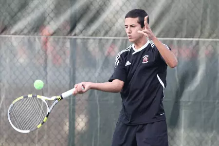 #64 Men's Tennis Completes Weekend Sweep with 5-2 Victory over #37 Columbia Image