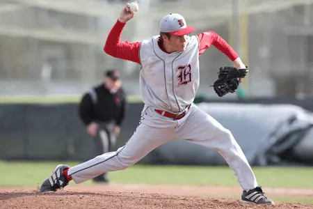 Bears Battle to Doubleheader Split at Penn Image