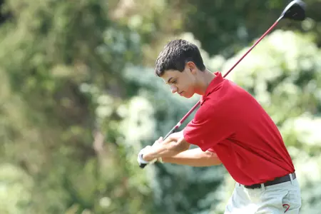 Men's Golf Eighth After Day Two of Ivy Championship Image