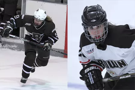 Polenska & Jolin Named 2012-13 Women's Ice Hockey Captains Image