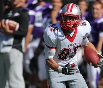 Brown Football Hosts Harvard In Nationally Televised Game Under The Lights Image