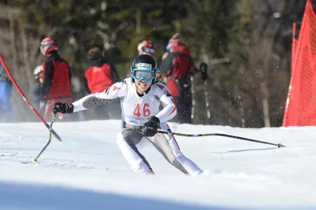 Skiing Wins Second Slalom Race in a Row Image