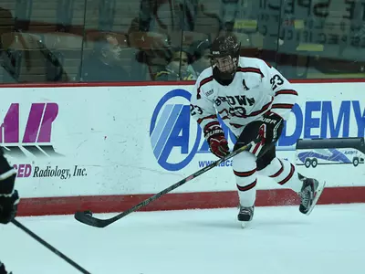 Balanced Attack and Strong Team Defense Lead Brown Past Harvard, 5-2 Image