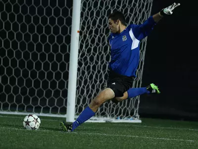 First Half Surge Lifts Men's Soccer Over BU, 3-1 Image