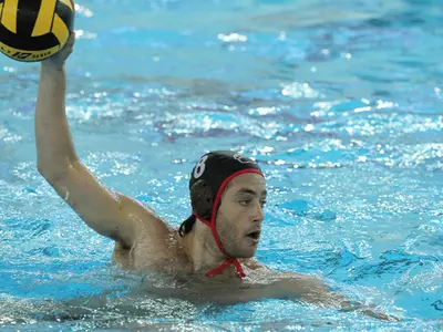 Men's Water Polo Edged by Harvard, 12-10 Image