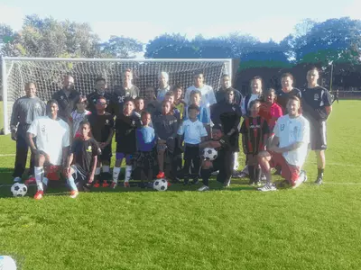 Men's Soccer Hosts Youth Clinic with Project GOAL Image