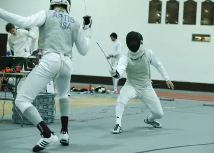 Fencing Goes Unbeaten at NFC Opener Image