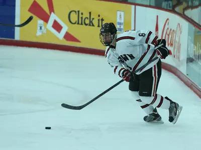 Men's Hockey Edged at Colgate, 3-1 Image