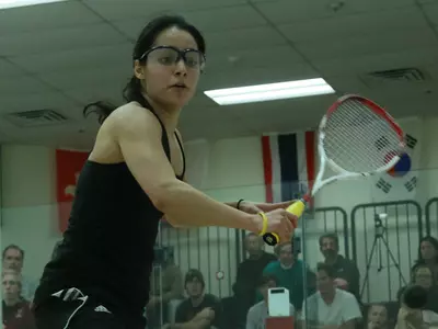 Women's Squash Opens 2013-14 Season With Wins Over Mt. Holyoke and Tufts Image