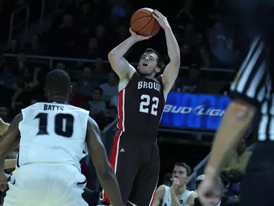 Northwestern Holds Off Brown, 58-52 Image