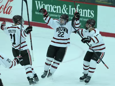 Kramer, Lappin Lift Men's Hockey to 3-2 Overtime Victory over Dartmouth Image