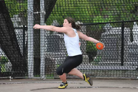 Craker's School Record in the Weight Throw Paces Brown at the USATF New England Indoor Championships Image