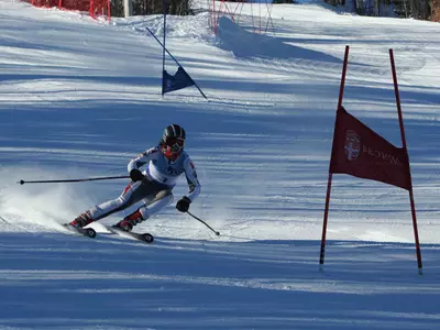 Leblanc Named ECSC MacConnell Division Skier of the Year; Five other Bears Earn ECSC All-MacConnell Division Honors Image
