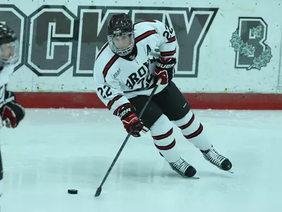 Ryan and Zaires Score in Final Two Minutes of Regulation as Men's Hockey Comes Back for 3-3 Tie with #1 Quinnipiac Image