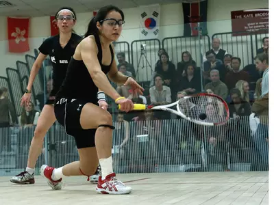 #9 Women's Squash Tops #13 George Washington, Falls To #1 Princeton Image