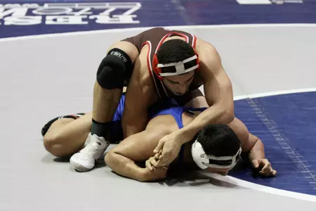 Wrestling Competes in Opening Day of NCAA Championships Image