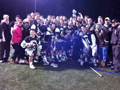 Brendan Caputo's Late Goal Lifts Brown Over Bryant, 8-7, For Ocean State Cup Image