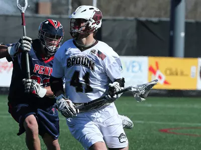 Freshman Brendan Caputo's OT Goal Lifts Brown Laxers Over Dartmouth, 8-7 Image