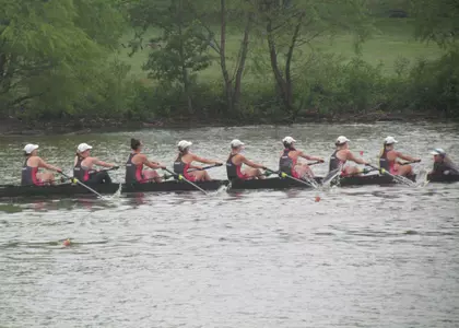 #12 Brown Defeats #11 Harvard in Three out of Four Races on the Charles River Image