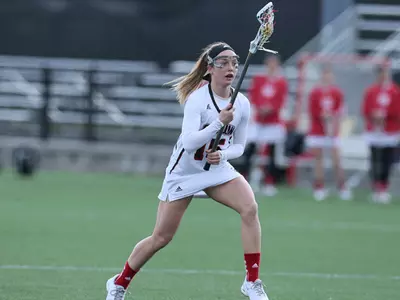 Women's Laxers Host Harvard and Bryant this Weekend Image