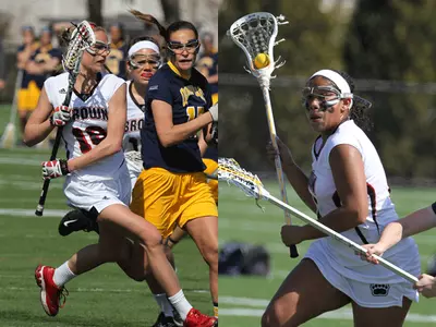 Bre Hudgins and Erin Roos Named IWLCA All-Region Image