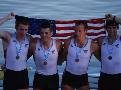 Gerlak Takes Bronze at U23 World Championships; Eight+ Boat to Compete Sunday Image
