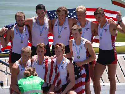 Leeming, Weiss Take Silver at U23 World Championships; Gerlak Earns Bronze in 4- Image