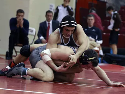 Wrestling Shut Down at No. 6 Cornell Image