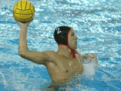 Fox, Gallas Lead Men's Water Polo Past Cal Baptist, 15-10 Image