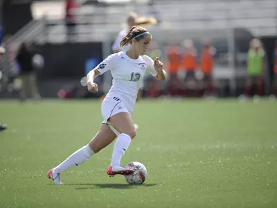 Women's Soccer Grinds Out 2-2 Draw With Columbia Image