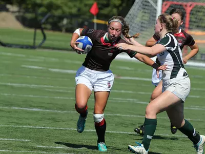 Women's Rugby Overwhelms Columbia, 101-0 Image