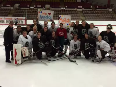 Women's Hockey Hosts Team IMPACT Graduation Day Image