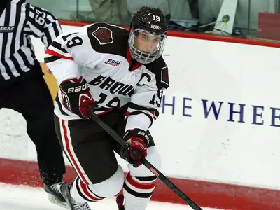 Men's Hockey Edged at No. 6 Colgate, 4-3, in Overtime Image