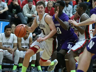 Leland King's 25 Points Not Enough, Brown Falls to Indiana State, 78-66 Image